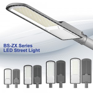 LED Street Light Built-in Famous Brand Driver Quick Cooling Design Street Lamp for Projects or Wholesales | BS-ZX Series